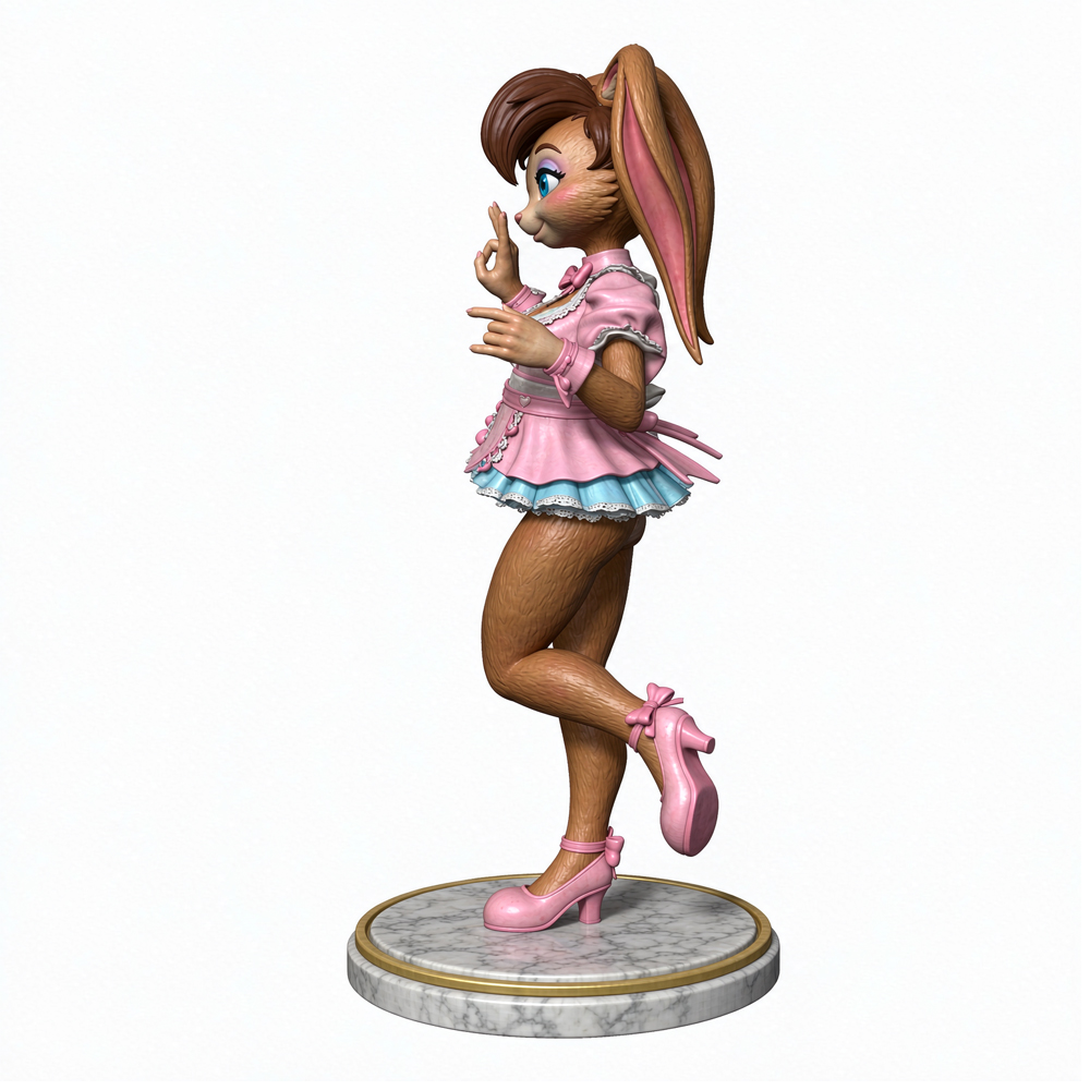 Kids Toys Sale - NSFW Long Ear Rabbit Anthro Girl