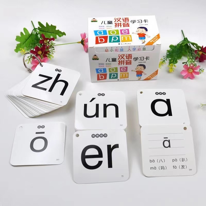 Kids Toys Now - 252Pcs/set Learning Chinese Pinyin Flash Cards