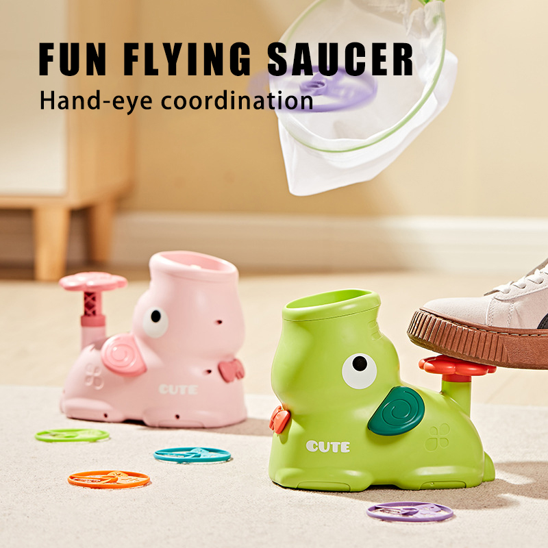 Catapult Launcher Toy - Kids Flying Disc Air Rocket Launcher