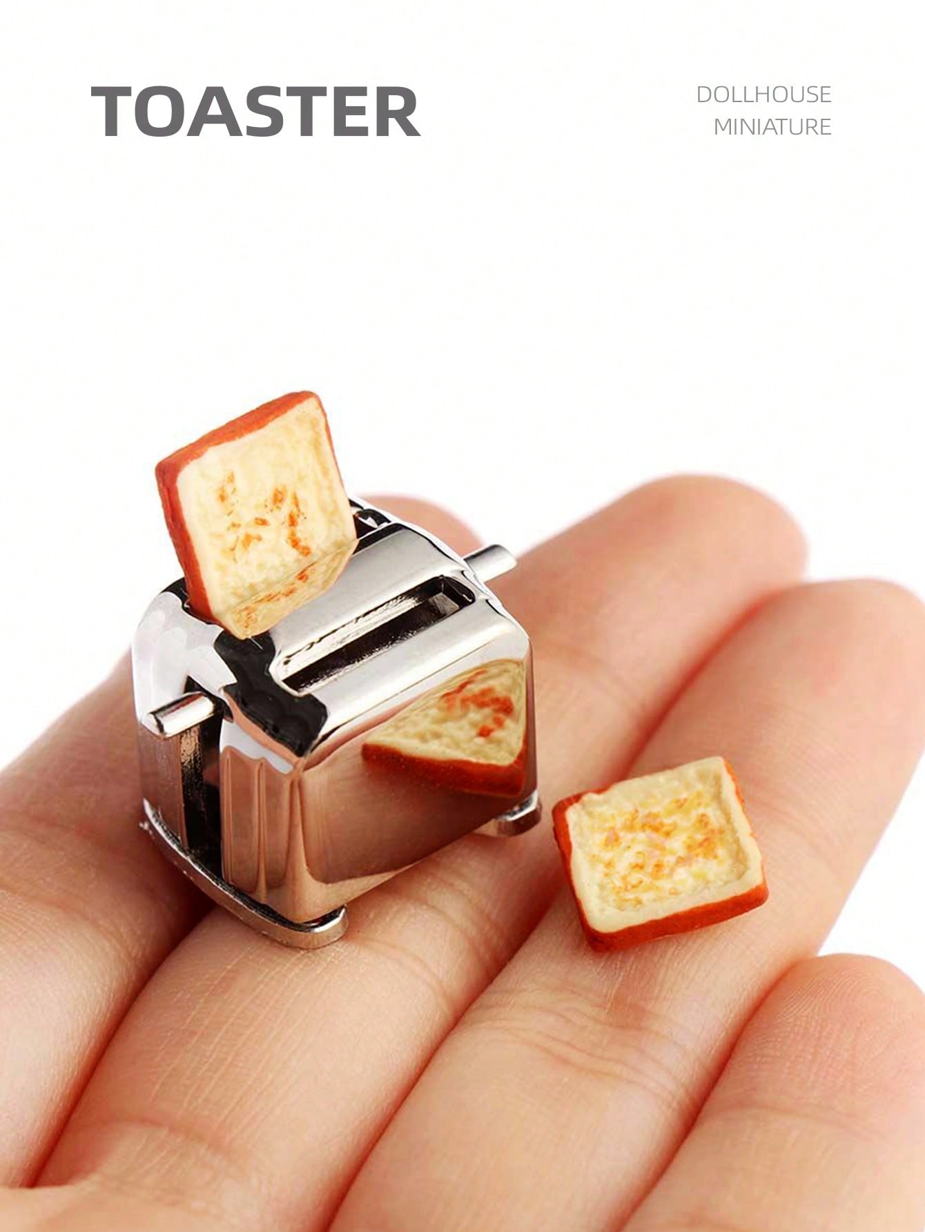 1:12 Dollhouse Miniature Toast - Dollhouse Furniture Set review and price