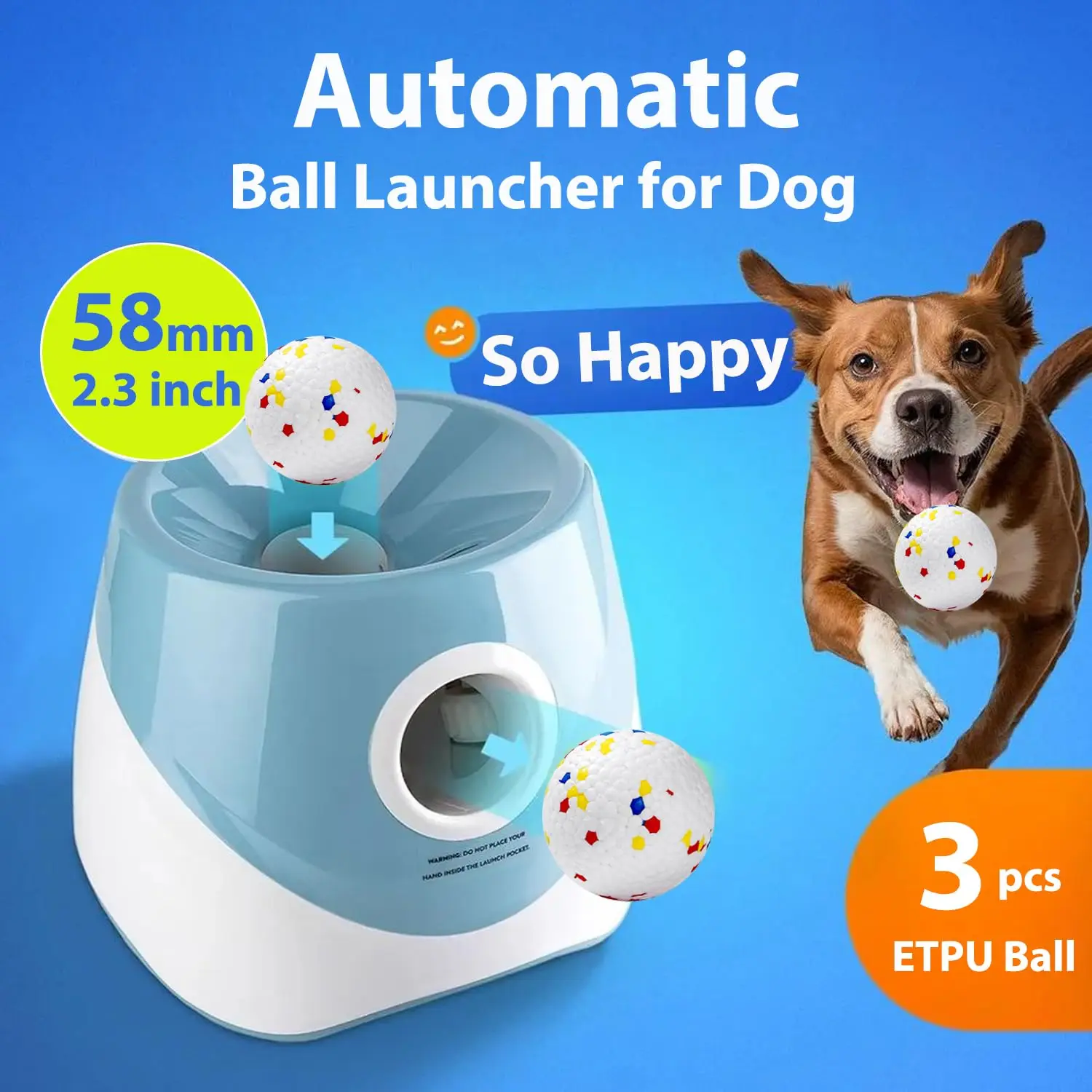 Dog Tennis Ball Launcher Dogs  - Catapult Launcher Toy review and price
