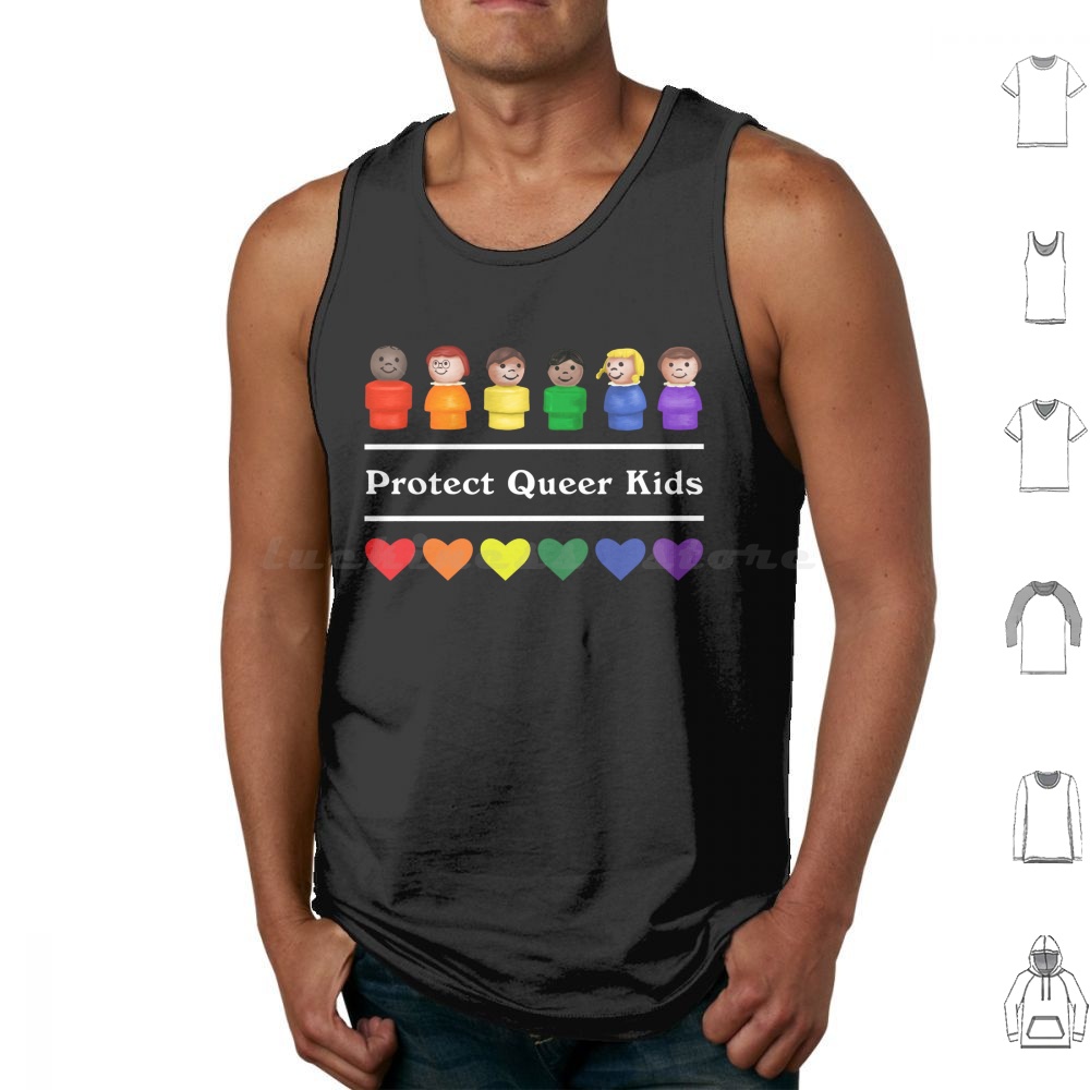 Protect Queer Kids Tank Tops P - Kids Toys Little People review and price