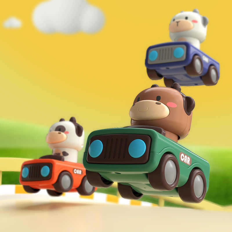 Animal Push and Go Car Toy, Du - Kids Toys Under 1 Year review and price