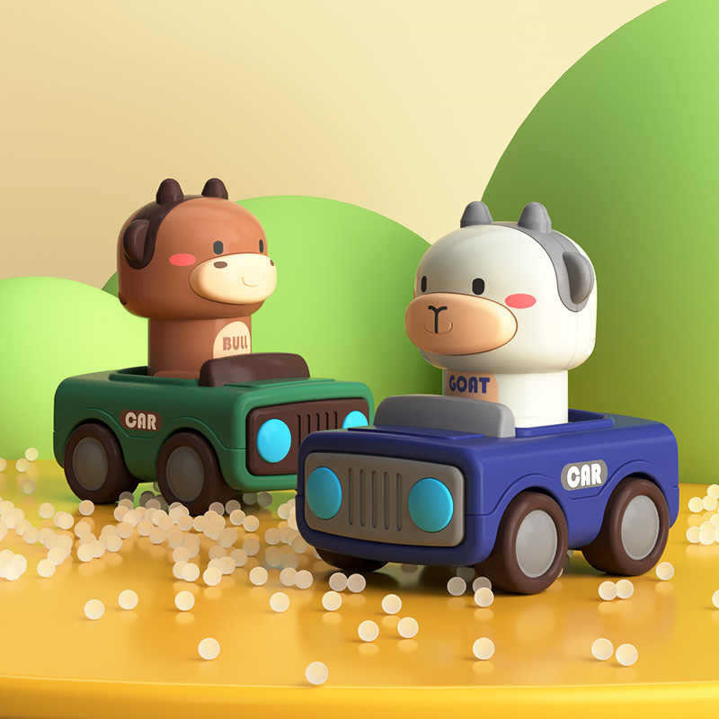 Animal Push and Go Car Toy, Du - Kids Toys Under 1 Year review and price