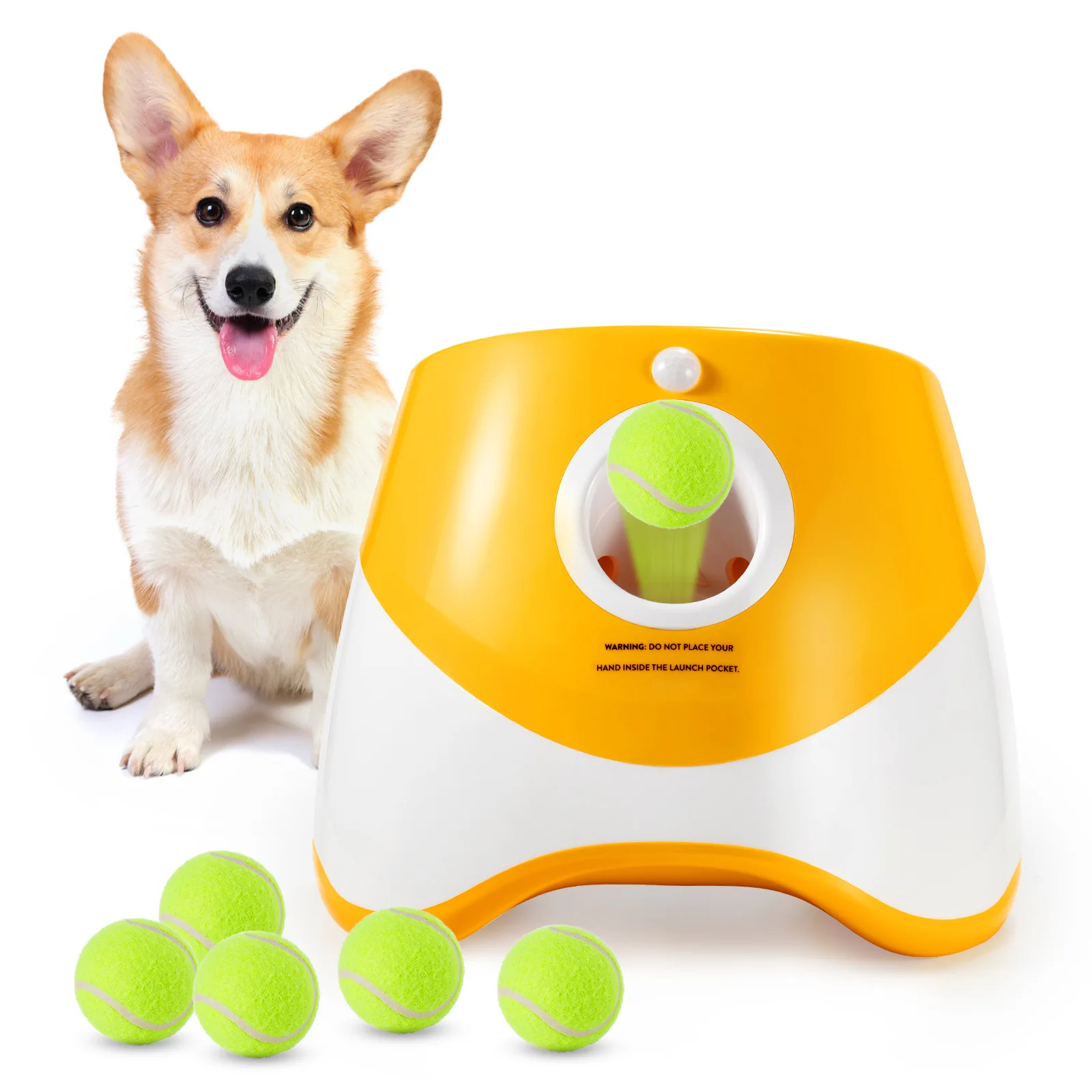 Dog Tennis Launcher Automatic  - Catapult Launcher Toy review and price