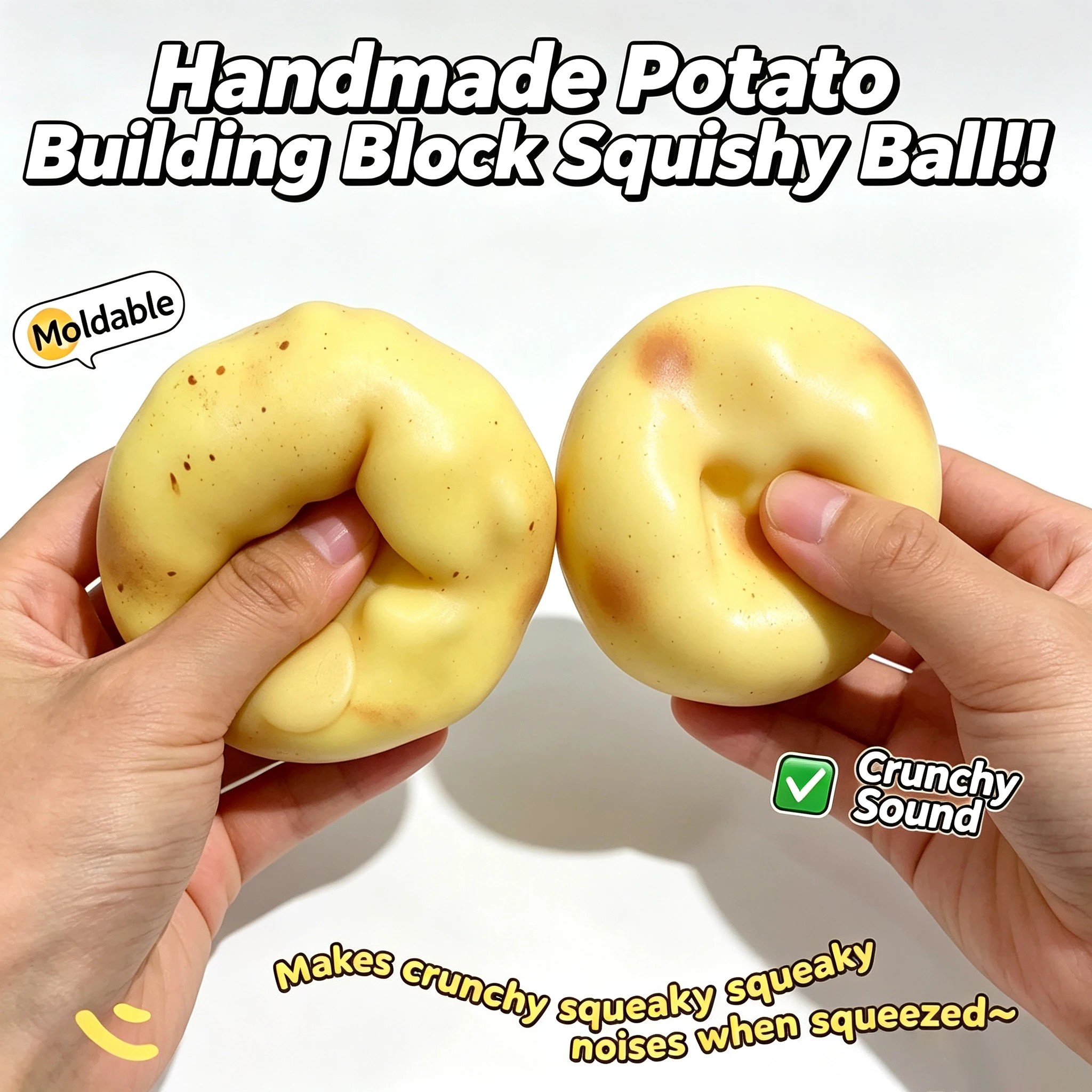 Crunchy Potato Squishy Stress  - Kids' Toys review and price