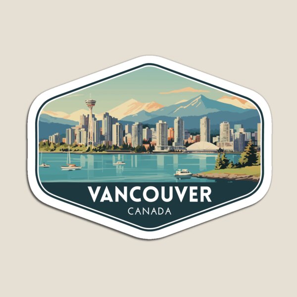 Vancouver Canada Travel Art  M - Kids Toys Vancouver review and price