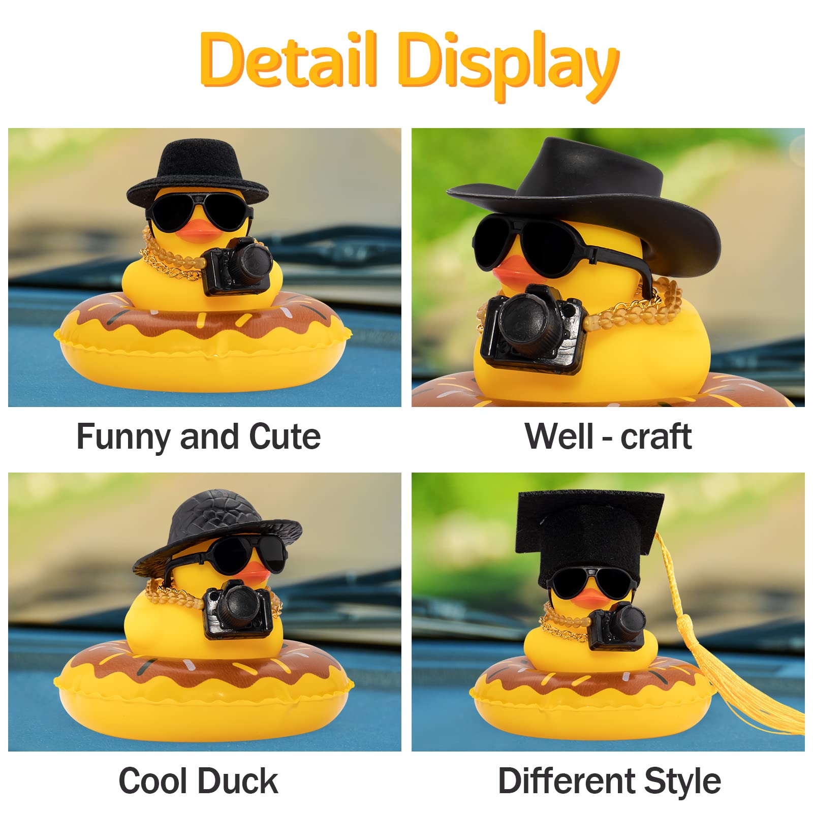 Duck Car Rubber Duck Dashboard - Rubber Duck Bath review and price
