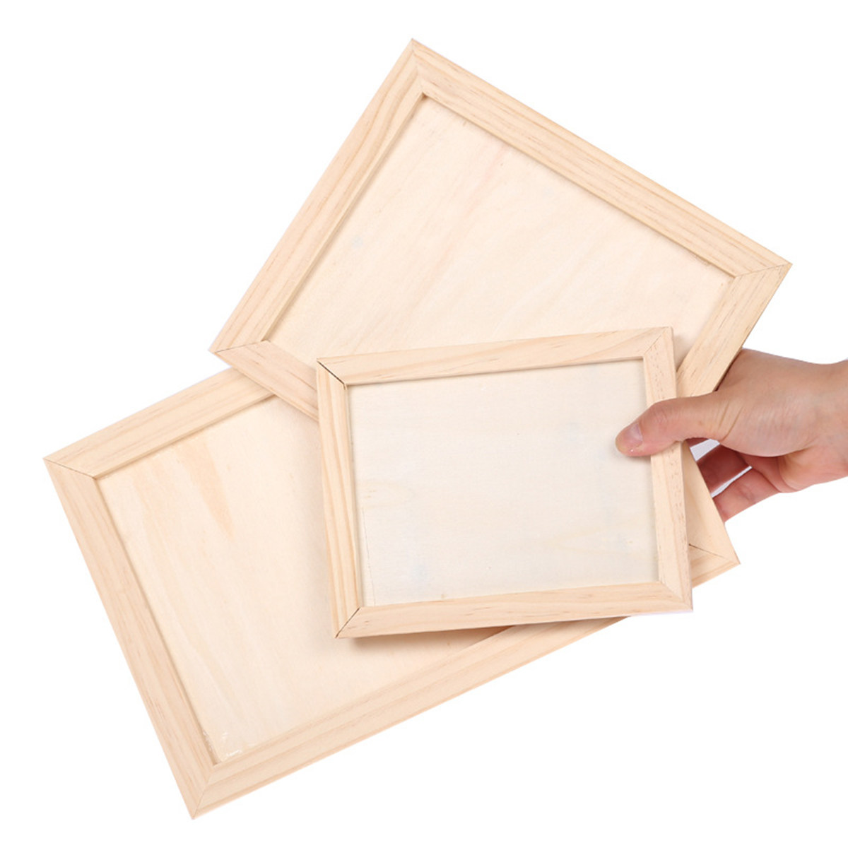 2Pcs Blank Wooden Painting Fra - Kids Art Easel review and price