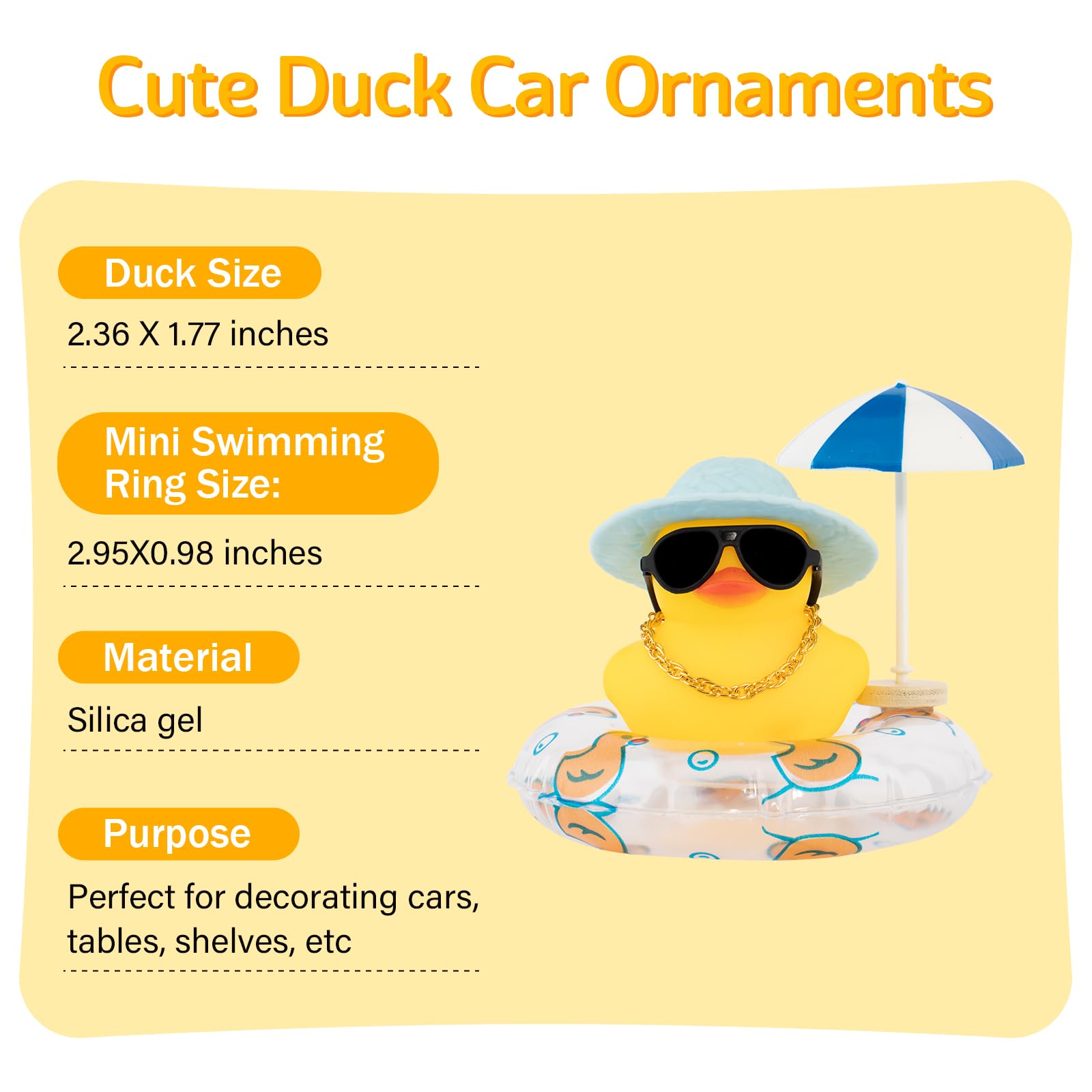 Car Rubber Ducks, Dashboard De - Rubber Duck Bath review and price