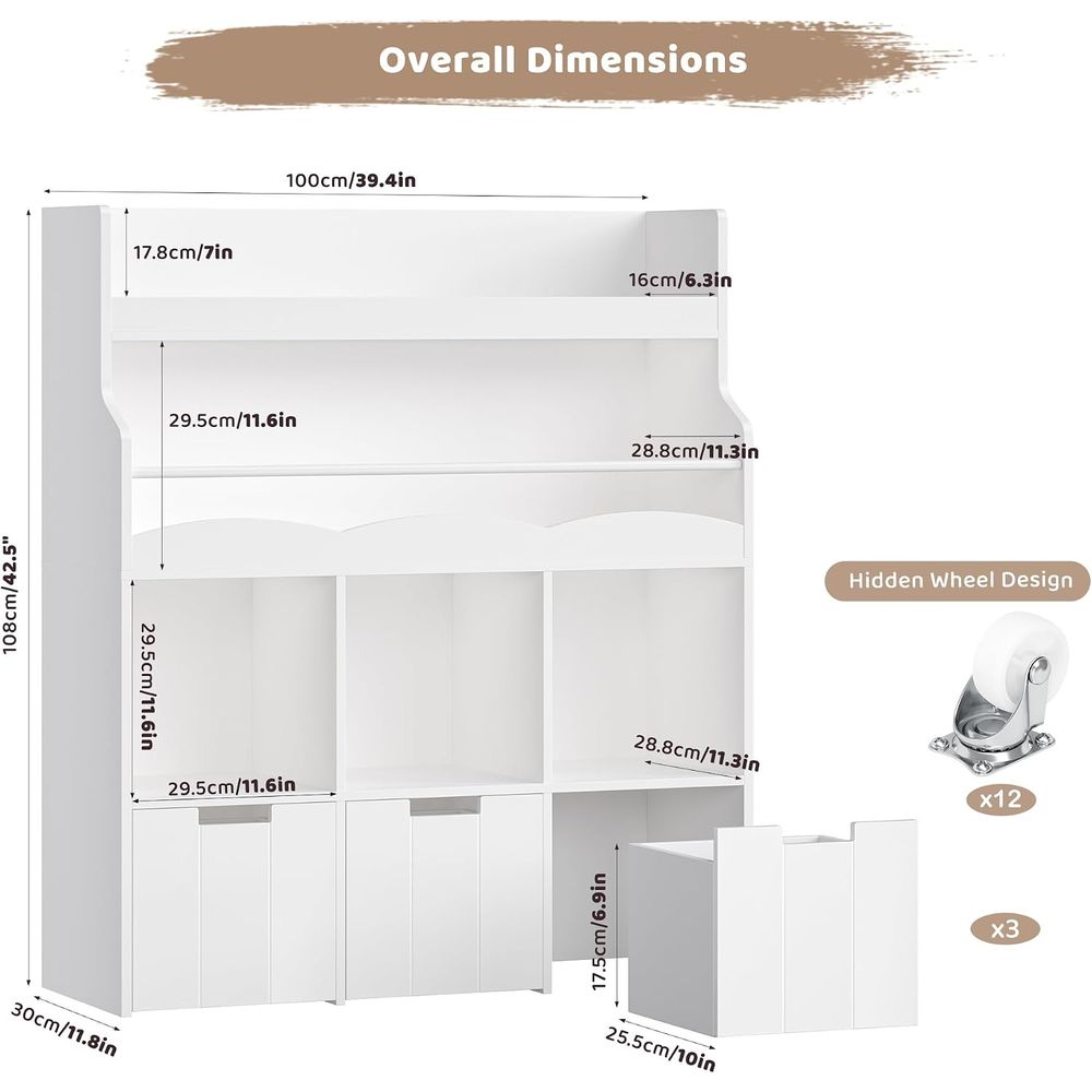 Kids Toy Storage Organizer wit - Kids' Toys review and price