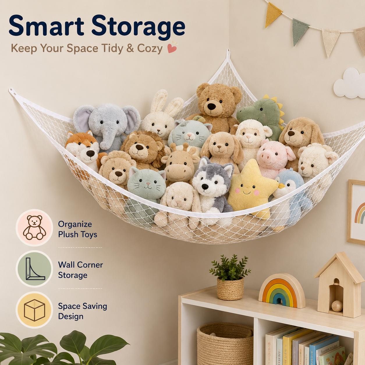Mesh Toy Storage Hammock Hangi - Kids' Toys review and price