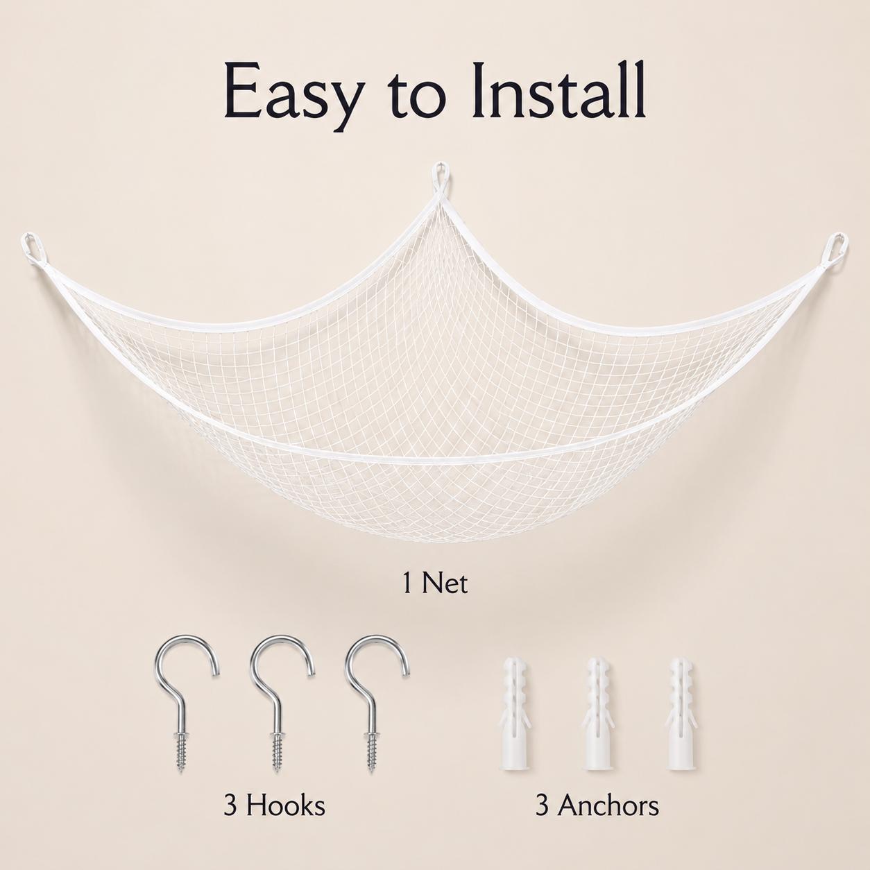 Mesh Toy Storage Hammock Hangi - Kids' Toys review and price