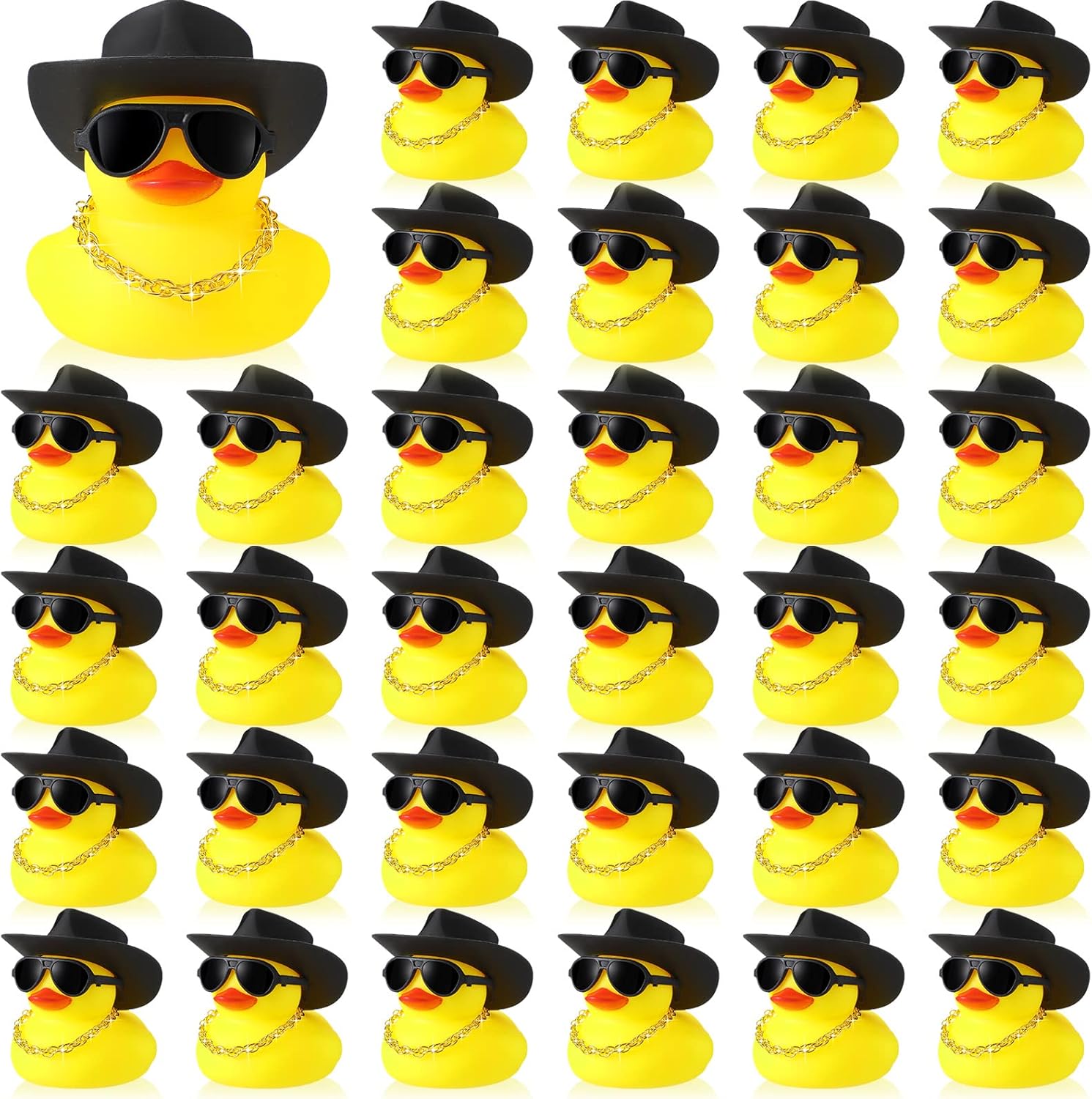6/12/24 pcs Cowboy Rubber Duck - Rubber Duck Bath review and price