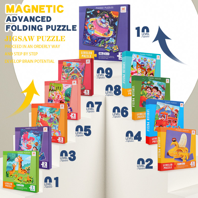 Kids Magnetic Wooden Puzzle Ca - Kids Quiet Toys review and price