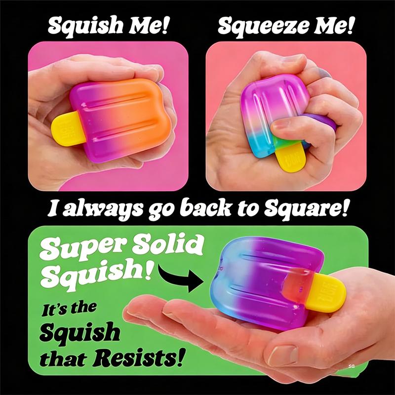 Sensory Squishy Ice Cream Cube - Kids Quiet Toys review and price