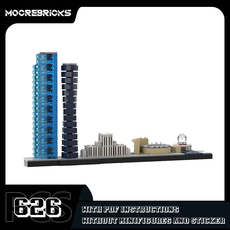 MOC Vancouver Skyline Model Cr - Kids Toys Vancouver review and price