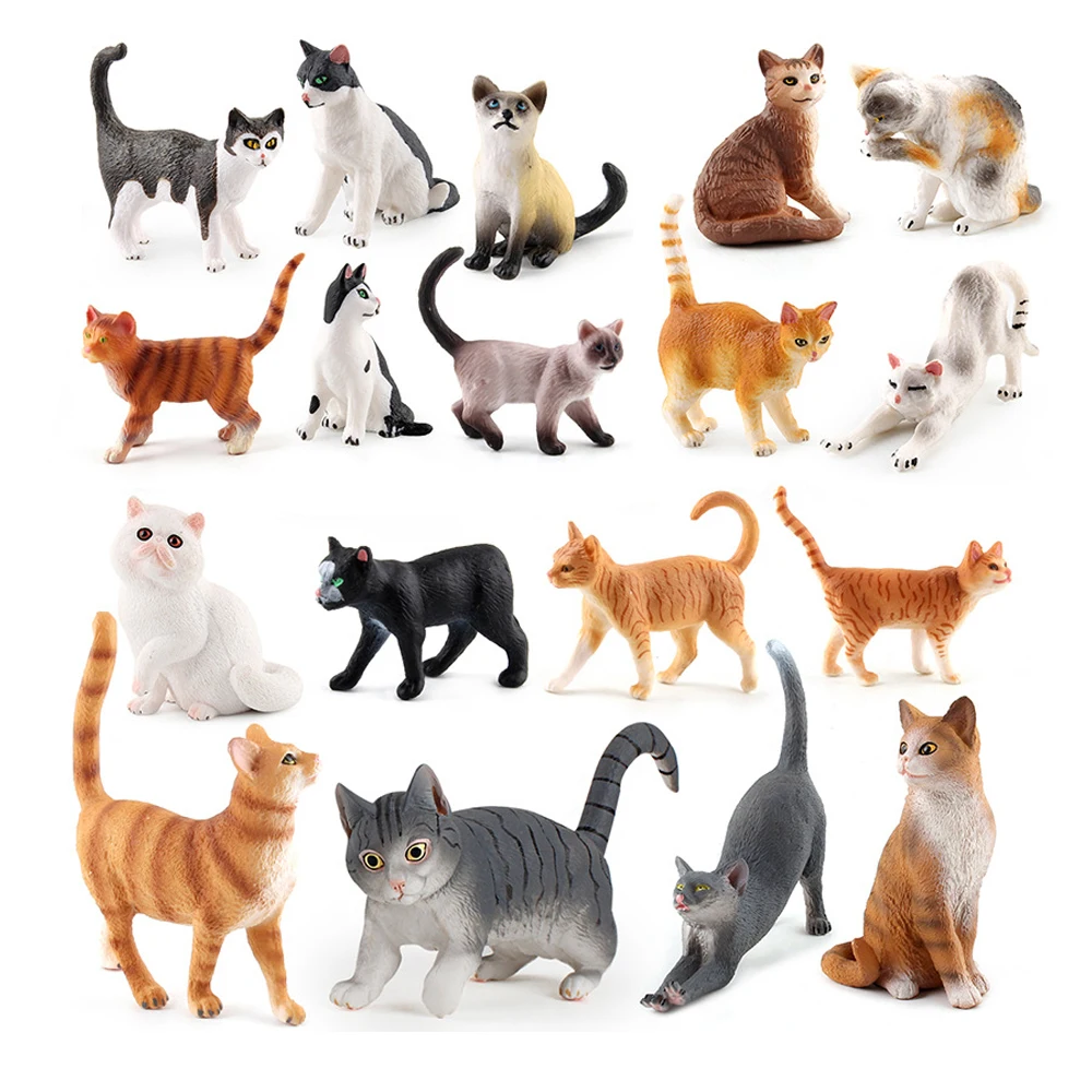 Cat Model Toys Farm Animals Mi - Kids Toys Under 1 Year review and price