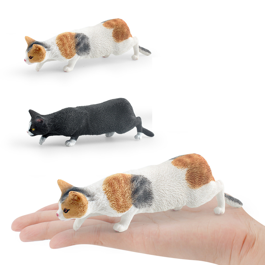 Realistic Cute Kitty Lazy Past - Kids Toys Under 1 Year review and price