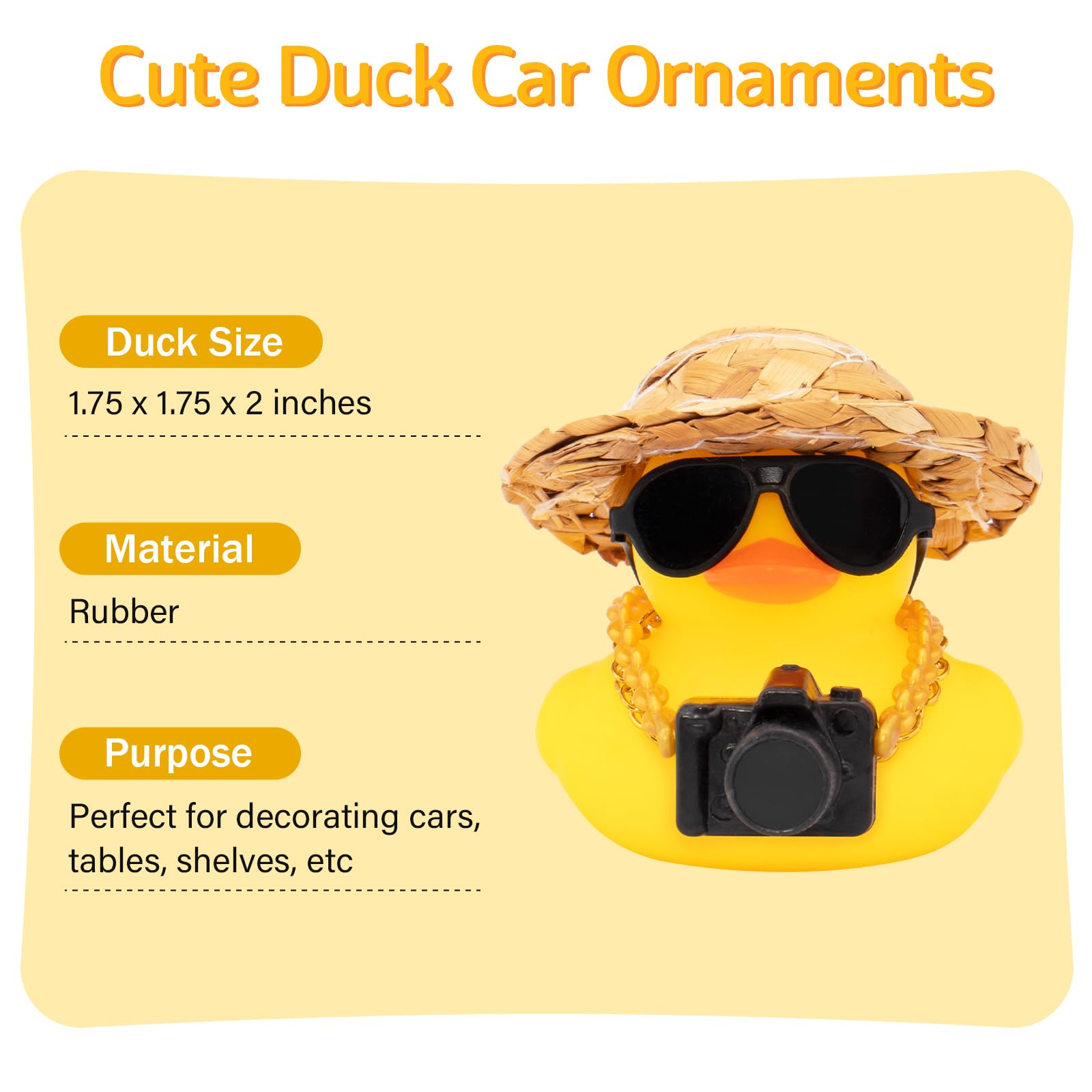 10-100pcs Car Decorations Rubb - Rubber Duck Bath review and price