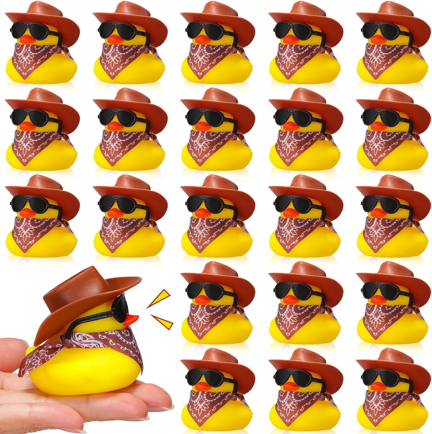 6/12/24/48 Set Cowboy Rubber D - Rubber Duck Bath review and price