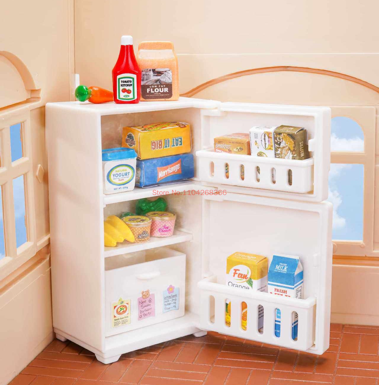 Forest Family 1/12 Kitchen Fur - Dollhouse Furniture Set review and price