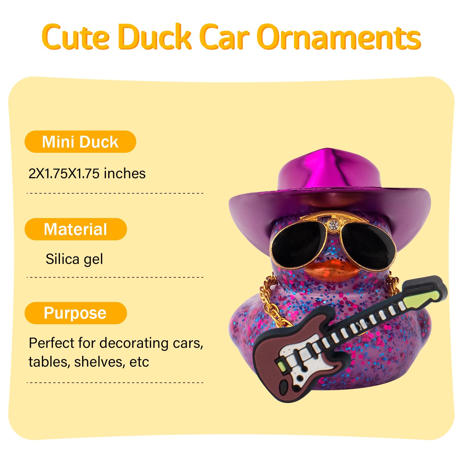 Car Decorations Laser Cowboy H - Rubber Duck Bath review and price