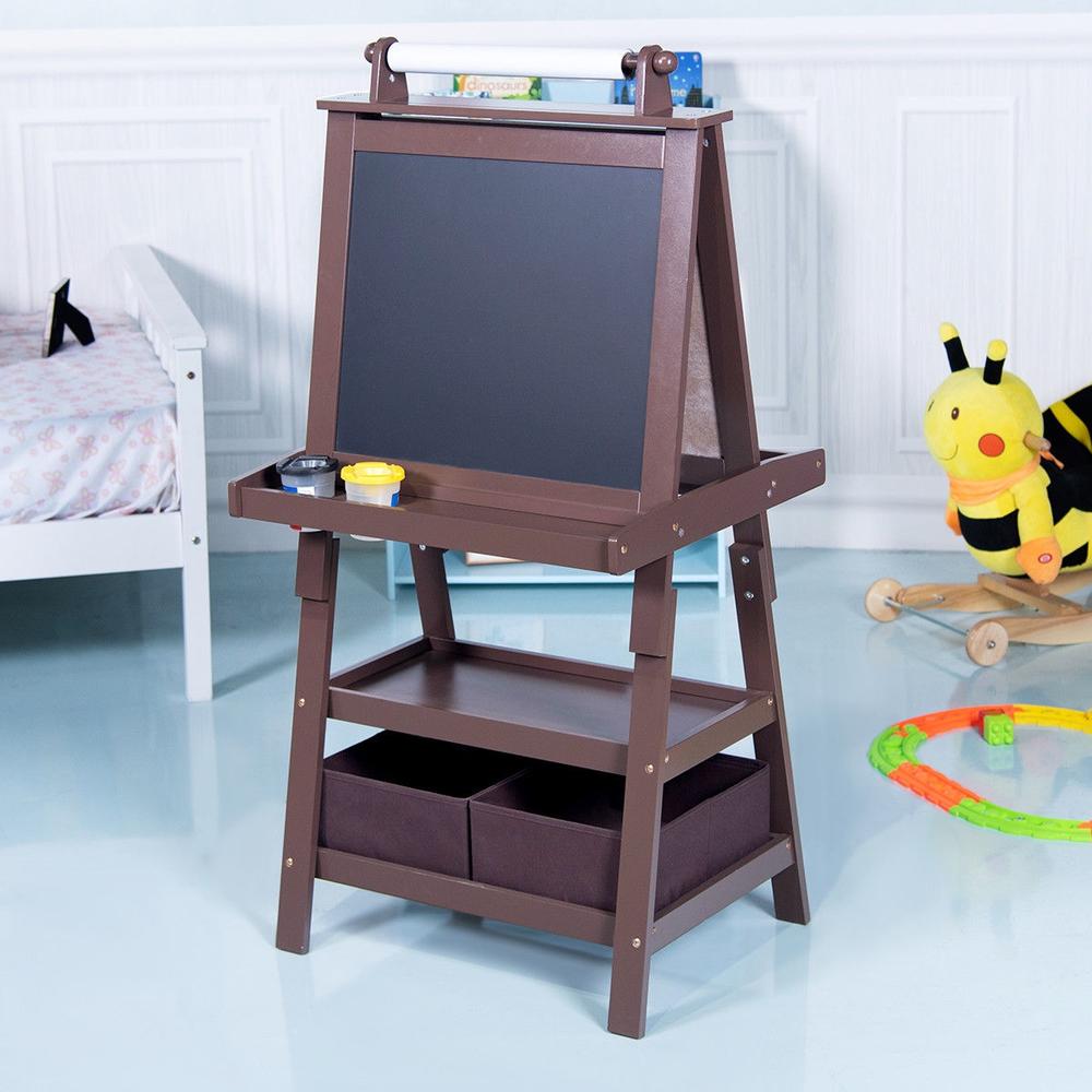 Kids Standing Art Easel With 2 - Kids Art Easel review and price