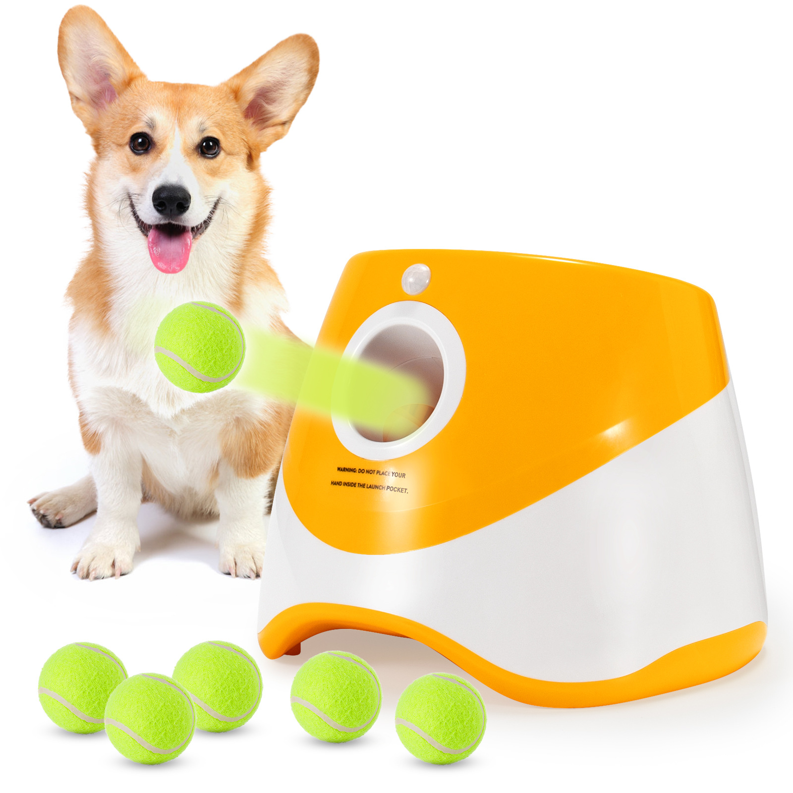 Rechargable Automatic Ball Lau - Catapult Launcher Toy review and price